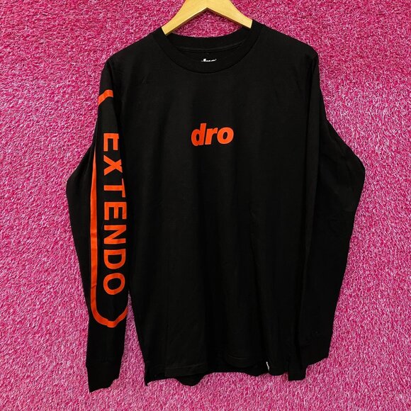 DRO Extendo Entertainment System Long Sleeve T-Shirt Medium - Picture 1 of 4